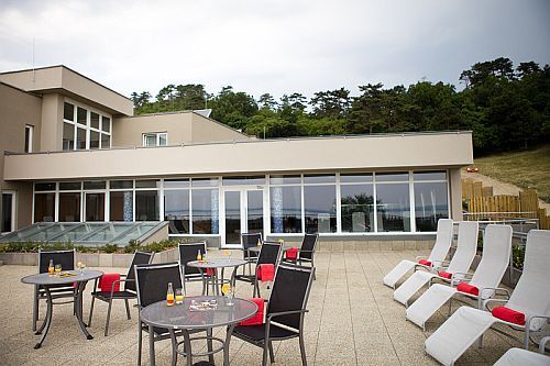 4* Zenit Hotel Balaton Vonyarcvashegy tetőterasza