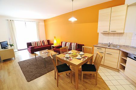 Comfort Apartman konyhával, fürdőszobával, tágas szobával Budapest centrumában