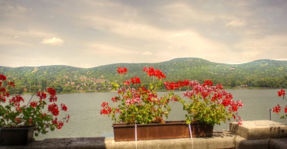 Visegrádi dunai panorámás hotelszoba a Vár Wellness és Kastélyszállodában